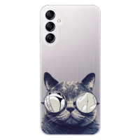 Odolné silikónové puzdro iSaprio - Crazy Cat 01 - Samsung Galaxy A14 / A14 5G
