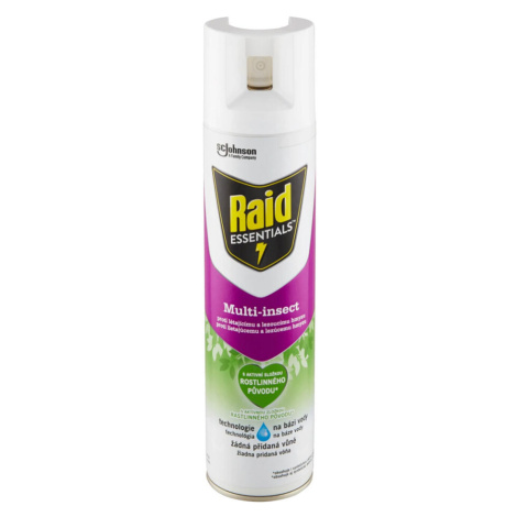 RAID Essentials proti lietajúcemu a lezúcemu hmyzu 400 ml