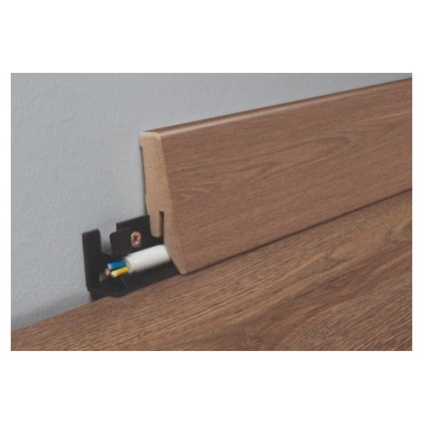 Lišta soklová Naturel hnedá, MDF, dĺžka 260 cm, L58C8463