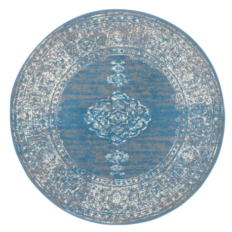 Modrý okrúhly koberec ø 160 cm Méridional - Hanse Home