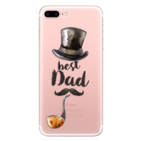 Odolné silikónové puzdro iSaprio - Best Dad - iPhone 7 Plus