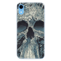 Odolné silikónové puzdro iSaprio - Abstract Skull - iPhone XR