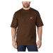 MILWAUKEE Heavy-Duty Pracovné tričko, krátky rukáv "L"- hnedá WTSSBR