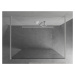 MEXEN/S - Kioto Sprchová zástena WALK-IN voľne stojaca 150 x 200, transparent 8 mm, biela 800-15