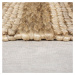 Ručne tkaný kenafový koberec v prírodnej farbe 200x290 cm Drew Stripe – Flair Rugs