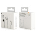 Originál slúchadlá Apple EarPods Lightning - Biele, MMTN2ZM/A