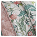 Zeleno-ružový pléd na dvojlôžko 220x230 cm Clarence Floral - Catherine Lansfield