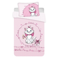 Detské obliečky do postieľky marie cat pink