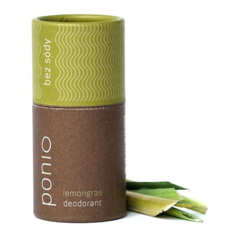 Ponio Dezodorant bez sódy - pazúch - lemongrass - 50ml