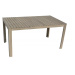 DEOKORK Záhradný stôl obdĺžnikový CHESTERFIELD (sivá patina)