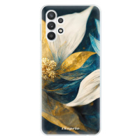 Odolné silikónové puzdro iSaprio - Gold Petals - Samsung Galaxy A32 5G