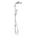 Hansgrohe Crometta S, Showerpipe 240 1jet EcoSmart 9 l/min Reno, chrómová, HAN-27270000