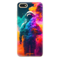 Odolné silikónové puzdro iSaprio - Astronaut in Colors - Huawei Honor 7S