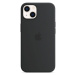 Silikónové puzdro Apple na Apple iPhone 13 MM2A3ZM/A Silicone Case with MagSafe Midnight