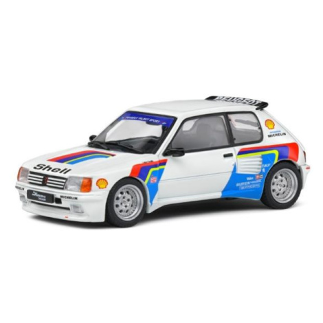 1:43 PEUGEOT 205 DIMMA RALLYE TRIBUTE WHITE 1992