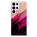 Odolné silikónové puzdro iSaprio - Black and Pink - Samsung Galaxy S23 Ultra
