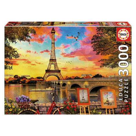 Educa puzzle Sunset in Paris Educa 3000 dielov 17675