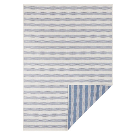 Kusový koberec Mujkoberec Original Nora 103747 Blue, Creme – na ven i na doma - 80x150 cm Mujkob
