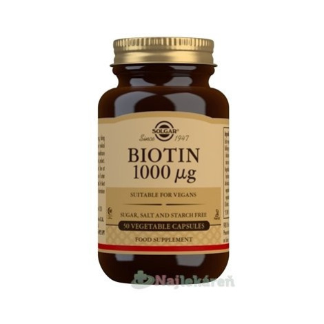 Solgar Biotin 1000 µg 50 ks