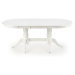 HALMAR Joseph rustikálny rozkladací jedálenský stôl biela