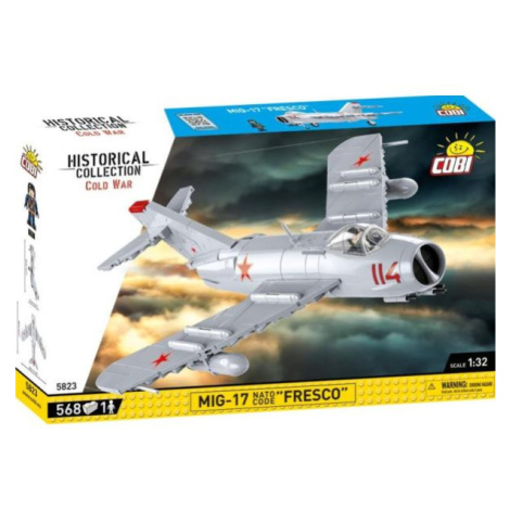 Cobi Cold War MIG-17 FRESCO, 1:32, 588 k, 1 f