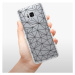 Odolné silikónové puzdro iSaprio - Abstract Triangles 03 - black - Samsung Galaxy S8