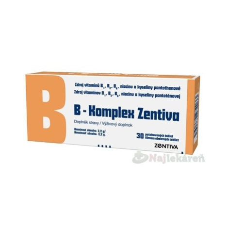 B-Komplex Zentiva 30 tabliet