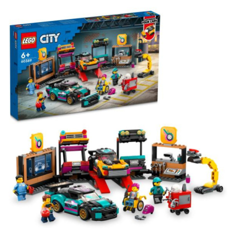 LEGO® City 60389 Tuningová autodielňa