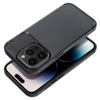 OEM Carbon Premium Kryt pre iPhone 15 Pro, Čierny