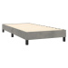 vidaXL Posteľný rám na boxspring bledosivý 80x200 cm, zamat