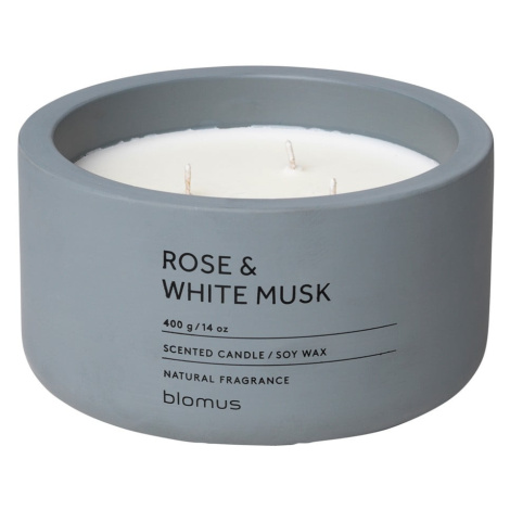 Vonná  sójová sviečka doba horenia 25 h Fraga: Rose and White Musk – Blomus