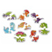 Puzzlika 15252 Dinosaury - puzzle 8 zvieratiek - 16 dielikov