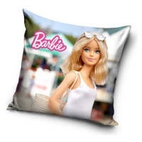 Carbotex Obliečka na vankúšik Barbie Bábika z Barbielandu, 40 x 40 cm