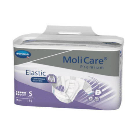 MOLICARE Premium elastic 8 kvapiek S plienkové nohavičky zalepovacie 26 ks