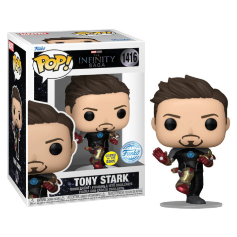 Funko POP! #1416 Marvel: Saga Infinity - Tony Stark MK42 (GITD)