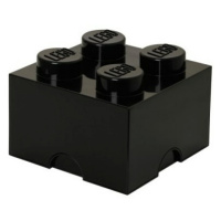 LEGO® úložný box 4 - čierna 250 x 250 x 180 mm