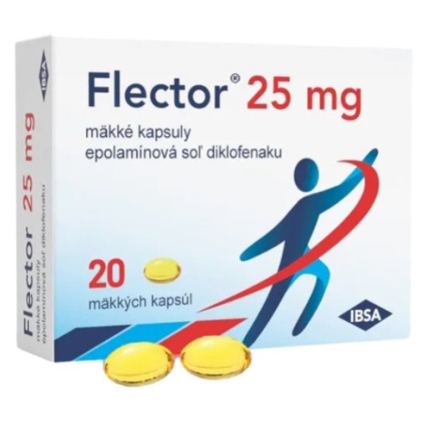 FLECTOR 25 mg 20 kapsúl