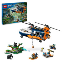 LEGO® City 60437 Helikoptéra na prieskum džungle v základnom tábore