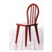 Dadaboom.sk Detská drevená stolička z bukového dreva - čerešňa