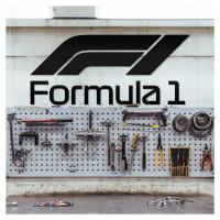 Nalepovacie logo - Formula F1, Čierna