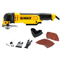 DEWALT Elektrická oscilačná brúska + sada príslušenstva, 300 W DWE315-QS