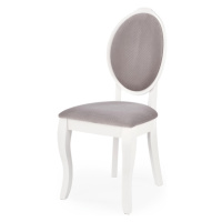 Sconto Jedálenská stolička VILU biela/sivá
