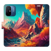 Flipové puzdro iSaprio - Colorful Mountains - Xiaomi Redmi 12C