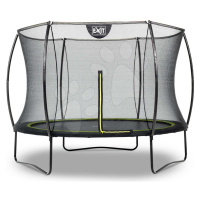 Trampolína s ochrannou sieťou Silhouette trampoline Exit Toys okrúhla priemer 244 cm čierna
