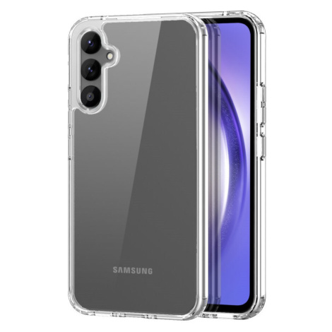 Samsung Galaxy A34 5G SM-A346B, Plastový zadný kryt + silikónový rám, Dux Ducis Clin, priehľadný