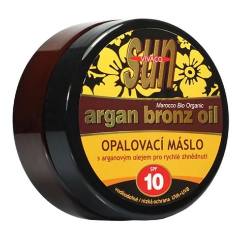 SUN VITAL Opaľovacie maslo s arganovým olejom OF 10 200 ml