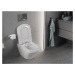MEXEN - Vito závesná WC misa Rimless vrátane sedátka s slow-slim, Duroplast, biela 30174000