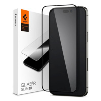 Spigen ochranné sklo GLAS.tR Slim HD pre iPhone 14 Pro - Black Frame