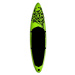 vidaXL Nafukovací Stand Up Paddleboard 305x76x15 cm zelený