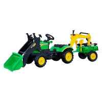 mamido Traktorbager s prívesom Benson zelený
